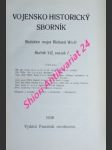 Vojensko historický sborník - ročník vii. svazek 1 - kolektiv autorů - náhled