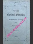 Nauka o hnojivech přirozených - na základě názorů nejnovějších - jettmar josef - náhled