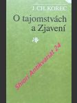 O tajomstvách a zjavení - korec ján chryzostom - náhled