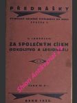 Za společným cílem ( sokolstvo a legionáři ) - jandásek ladislav - náhled