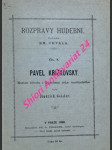 PAVEL KŘÍŽKOVSKÝ - Nástin života i působení jeho uměleckého - GEISLER Jindřich - náhled