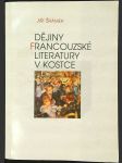 Dějiny francouzské literatury v kostce - náhled