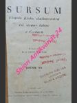 SURSUM - Věstník Klubu duchovenstva čsl. strany lidové v Čechách - Ročník VIII. - náhled