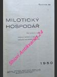 Milotický hospodář - ročník 55 / 56 - kolektiv autorů - náhled