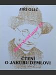 Čtení o jakubu demlovi - olič jiří - náhled