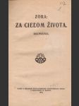 Za cieľom života - náhled