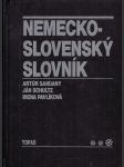 Nemecko-slovenský slovník - náhled