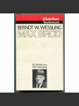 Max Brod. Ein Porträt zum 100. Geburtstag [životopis, Pražský kruh, pražská německá liiteratura, dějiny světové literatury] - náhled
