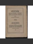 Věstník Královské české společnosti nauk 1932 (třída filosoficko-historická) (sborník historických studií: Náboženské poměry při kutnohorské konzistoři 1464-1547, Korespondence pobělohorské emigrace aj.) - náhled