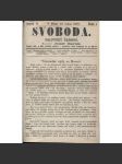 Svoboda. Politický časopis. Ročník IV./1870 (levicová literatura) - náhled