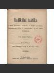 Radikální taktika z dob druhého rozkolu v hnutí sociálně-demokratickém v Rakousku z let osmdesátých (levicová literatura) - náhled