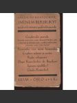 Jménem republiky? Mé slovo k vítězství gajdovské pravdy (pošk.) - levicová literatura - náhled