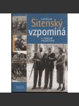 Ladislav Sitenský vzpomíná s Karlem Helmichem [fotograf, fotografie, mj. i druhá světová válka - letci RAF] - podpis Ladislav Sitenský - náhled