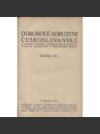 Odborové sdružení českoslovanské, ročník XVI./1912 [Statistický časopis a ústřední orgán českoslovanských odborových a vzdělávacích spolků] odbory - náhled