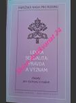 Lidská sexualita : pravda a význam - zásady pro výchovu v rodině - papežská rada pro rodinu - náhled