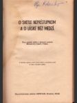 O svetle neprístupnom a o láske bez medzí - náhled