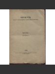 Sborník Ústavu Slovenského národného povstania, ročník I., číslo 1.-4./1949 (text slovensky) - 4 svazky - náhled