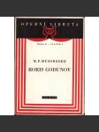 Boris Godunov. Opera o čtyřech dějstvích s prologem (edice: Operní libreta, sv. 4) [opera, děj - A. S. Puškin] - náhled