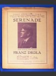 Drdla / noty : Housle + klavír : Serenade, Op.28 - náhled