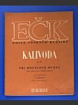 Kalivoda / noty : Housle + housle : Tři houslová dueta, Op.181 - náhled