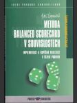 Metoda balanced scorecard v souvislostech - náhled