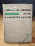 Matematickostatistické metody v chemickém průmyslu - náhled