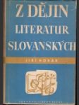 Z dějin literatur slovanských - náhled