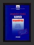 Anglicko-český hospodářský slovník - náhled