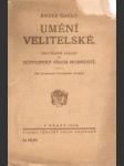 Umění velitelské - náhled