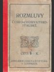 Rozmluvy česko-chorvatsko-italské - náhled