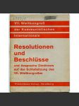 Resolutionen und Beschlüsse [1935; Komunistická internacionála; Kominterna; dokumenty; komunismus; Georgi Dimitrov] - náhled