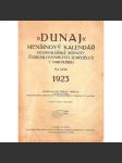 Dunaj. Menšinový kalendář hospodářské jednoty Československých zemědělců v Rakousku 1923 (Vídeň, Rakousko, mj. T. G. Masaryk, Československé legie, Edvard Beneš, Kamil Krofta) - náhled