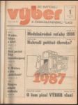 Výber zo svetovej a československej tlače 1987 - náhled