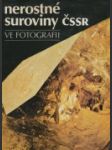 Nerostné suroviny ČSSR - náhled