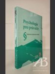 Psychologie pro právníky - náhled