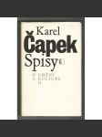 Spisy o umění a kultuře II. (edice: Spisy Karla Čapka, sv. 18) [literární věda, mj. Guillaume Apollinaire, Jan Preisler, Josef Mánes, Bohuslav Reynek - Žízně, Picasso) - náhled