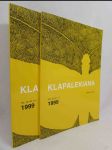 Klapalekiana 1999 No. 1-4 - náhled