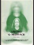 Všetko o meditácii - náhled