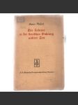 Die deutsche Dichtung unserer Zeit. Der Arbeiter in der deutschen Dichtung unserer Zeit [teorie literatury] - náhled