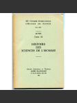 Histoire des sciences de lʼhomme [= XIIe Congrés international dʾhistoire des sciences, Paris 1968; Actes; Tome IX][dějiny vědy, společenské vědy, sociologie, psychologie] - náhled