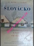 SLOVÁCKO - Architektonický vývoj vesnice - MÁČEL Otakar / VAJDIŠ Jaroslav - náhled