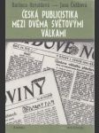 Česká publicistika mezi dvěma světovými válkami - náhled