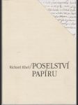 Poselství papíru - náhled