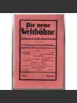 Die neue Weltbühne. Wochenschrift für Politik, Kunst, Wirtschaft. 6. Juli 1933. Nr. 27 [týdeník] - náhled