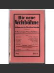 Die neue Weltbühne. Wochenschrift für Politik, Kunst, Wirtschaft. 3. August 1933. Nr. 31 [týdeník] - náhled