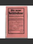 Die neue Weltbühne. Wochenschrift für Politik, Kunst, Wirtschaft. 21. September 1933. Nr. 38 [týdeník] - náhled