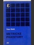 Metrické priestory - náhled