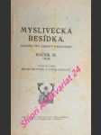 MYSLIVECKÁ BESÍDKA - časopis pro zábavy myslivecké - Ročník IX - Kolektiv autorů - náhled