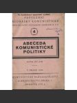 Abeceda komunistické politiky (komunistická literatura) - náhled