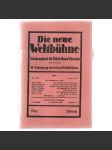 Die neue Weltbühne. Wochenschrift für Politik, Kunst, Wirtschaft. 21. Dezember 1933. Nr. 51 [týdeník] - náhled